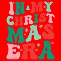 In My Christmas Era Groovy Xmas Santa Hat thumb 1