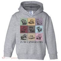 In My Capybara Era, Capybara Lover Gift Toddler Hoodie thumb 0