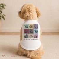 In My Capybara Era, Capybara Lover Gift Doggie Tank thumb 2
