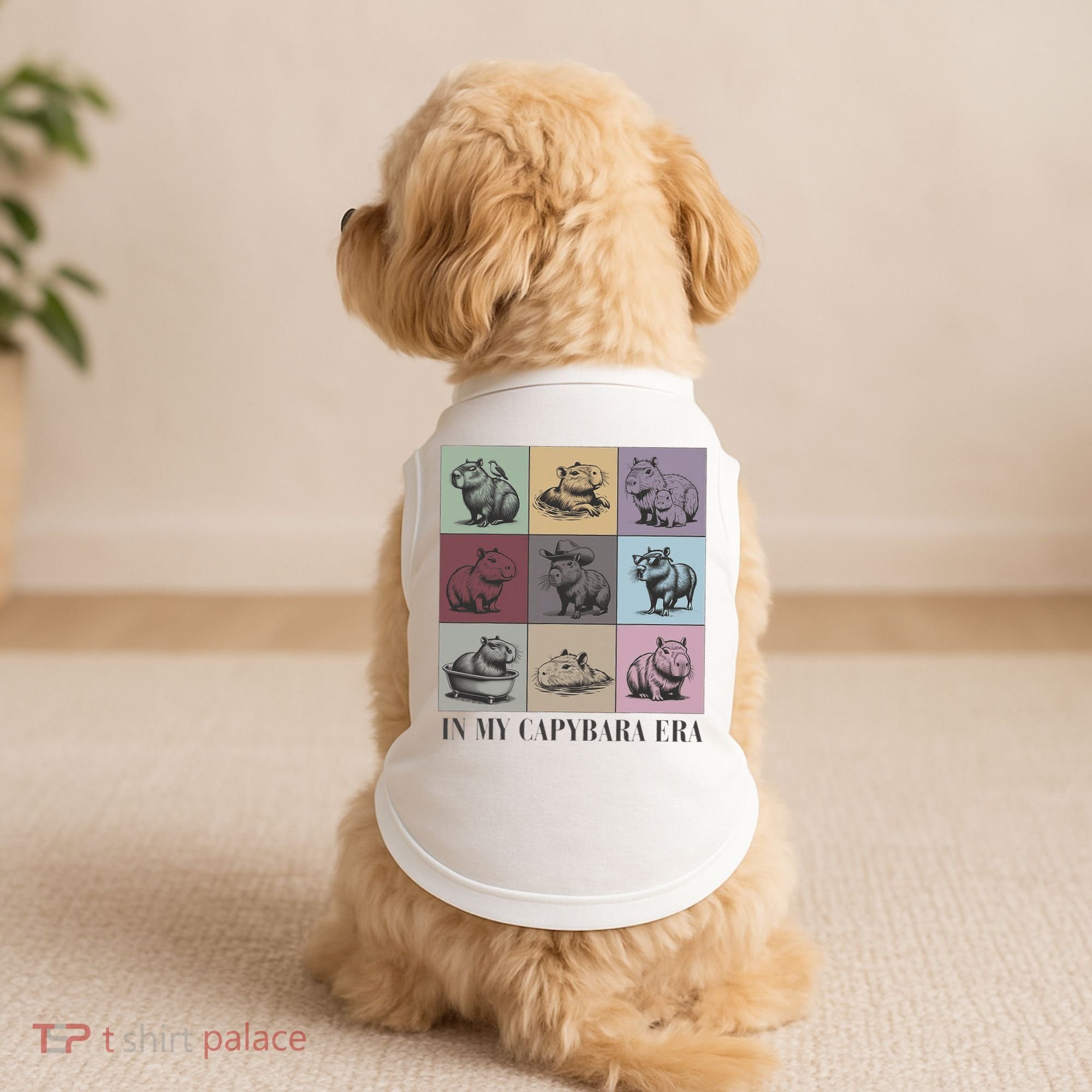 In My Capybara Era, Capybara Lover Gift Doggie Tank