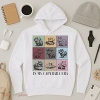In My Capybara Era, Capybara Lover Gift Hoodie thumb 3