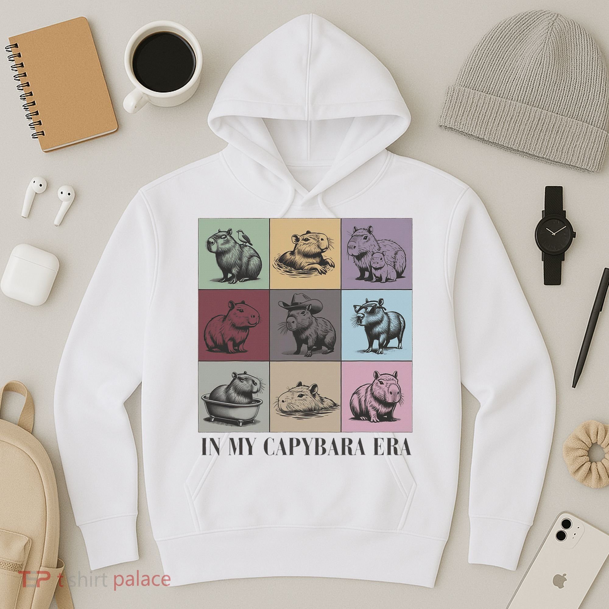 In My Capybara Era, Capybara Lover Gift Hoodie