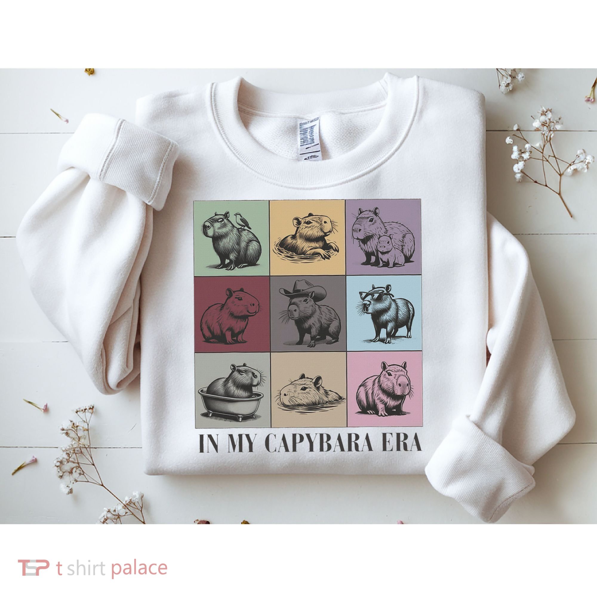 In My Capybara Era, Capybara Lover Gift Sweatshirt