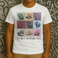In My Capybara Era, Capybara Lover Gift T-Shirt thumb 3