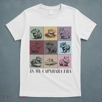 In My Capybara Era, Capybara Lover Gift T-Shirt thumb 5