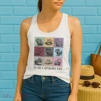 In My Capybara Era, Capybara Lover Gift Women's Tank Top thumb 2