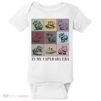 In My Capybara Era, Capybara Lover Gift Baby Bodysuit thumb 0