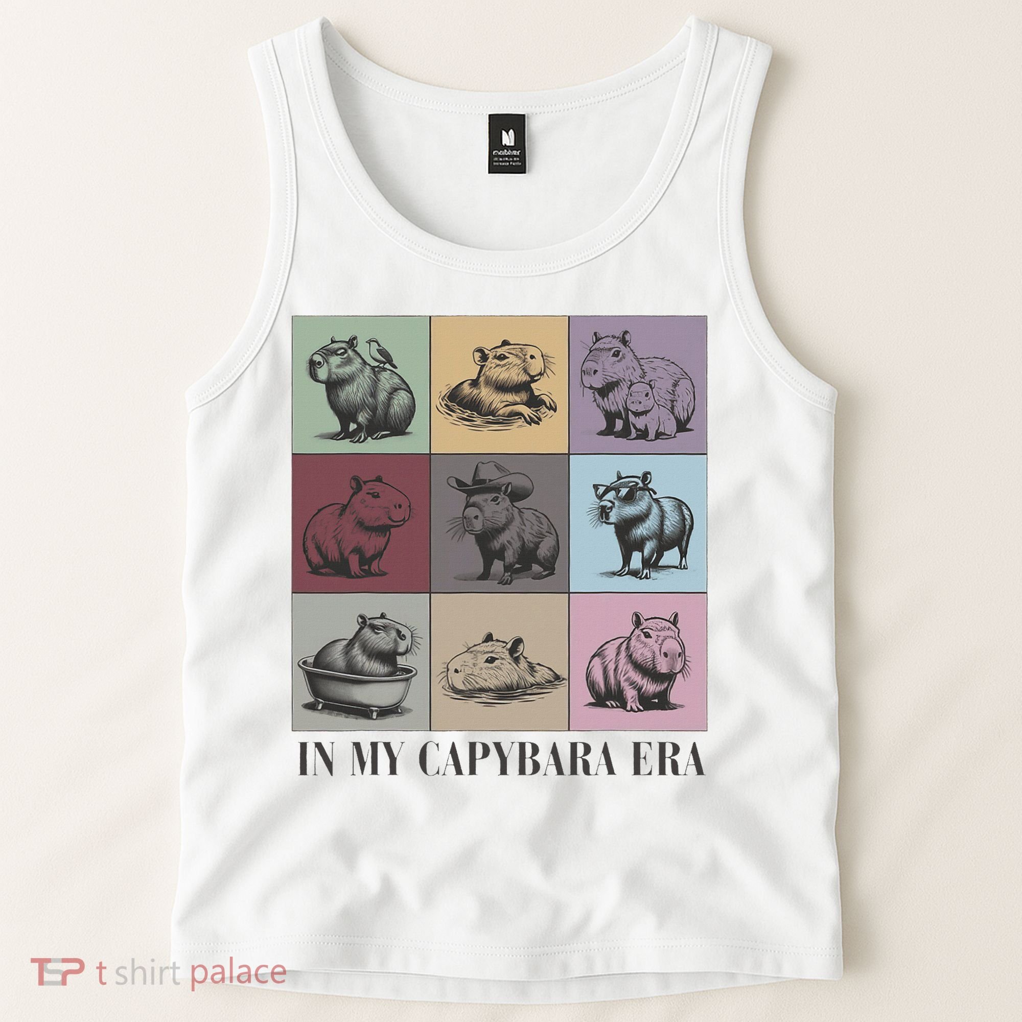 In My Capybara Era, Capybara Lover Gift Tank Top