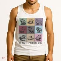 In My Capybara Era, Capybara Lover Gift Tank Top thumb 3