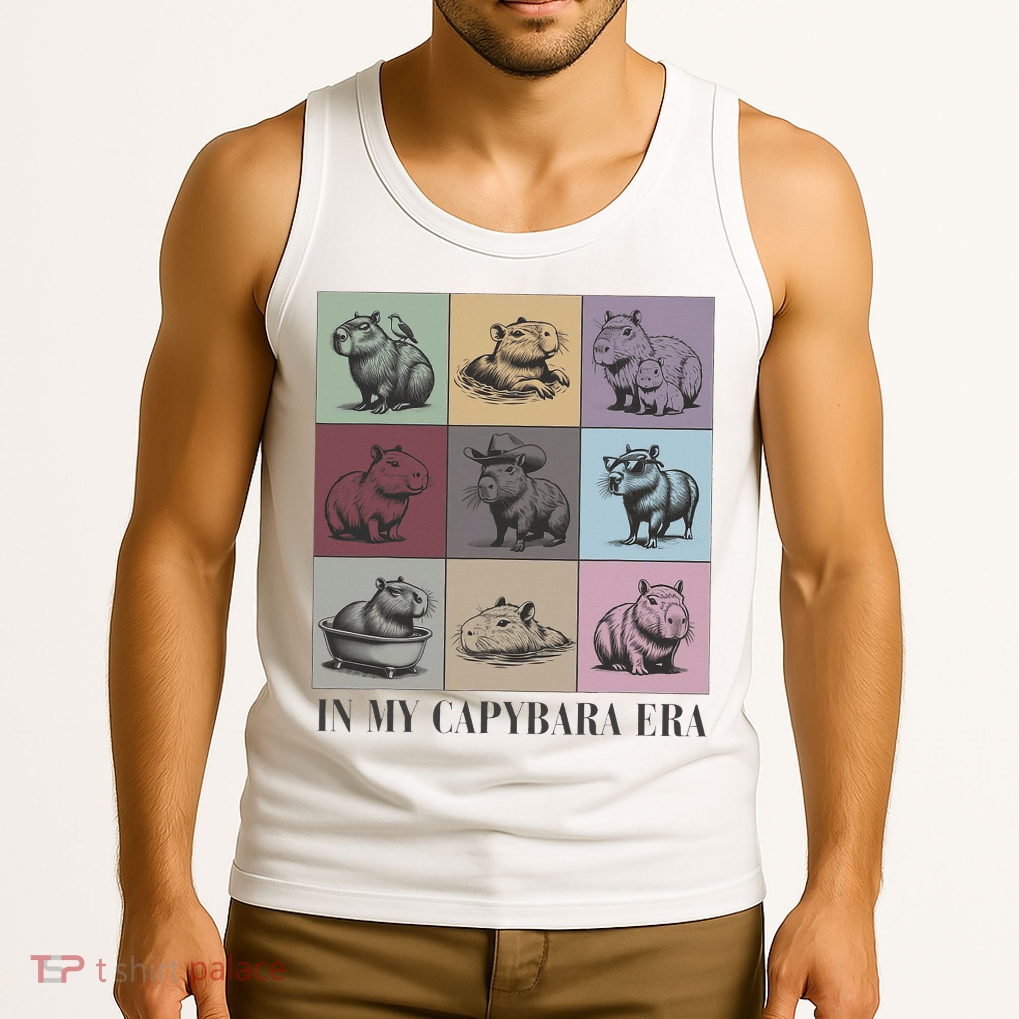 In My Capybara Era, Capybara Lover Gift Tank Top