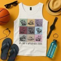 In My Capybara Era, Capybara Lover Gift Tank Top thumb 4