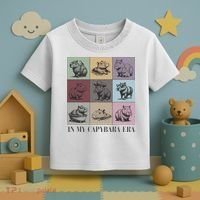 In My Capybara Era, Capybara Lover Gift Toddler T-Shirt thumb 3