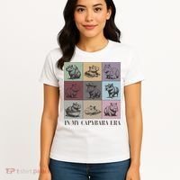 In My Capybara Era, Capybara Lover Gift Women's T-Shirt thumb 4