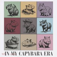 In My Capybara Era, Capybara Lover Gift Women's T-Shirt thumb 6