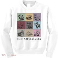 In My Capybara Era, Capybara Lover Gift Kids Sweatshirt thumb 0