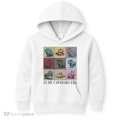 In My Capybara Era, Capybara Lover Gift Kids Hoodie