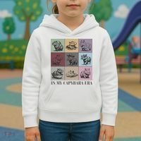 In My Capybara Era, Capybara Lover Gift Kids Hoodie thumb 3