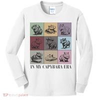 In My Capybara Era, Capybara Lover Gift Kids Long Sleeve Shirt thumb 0