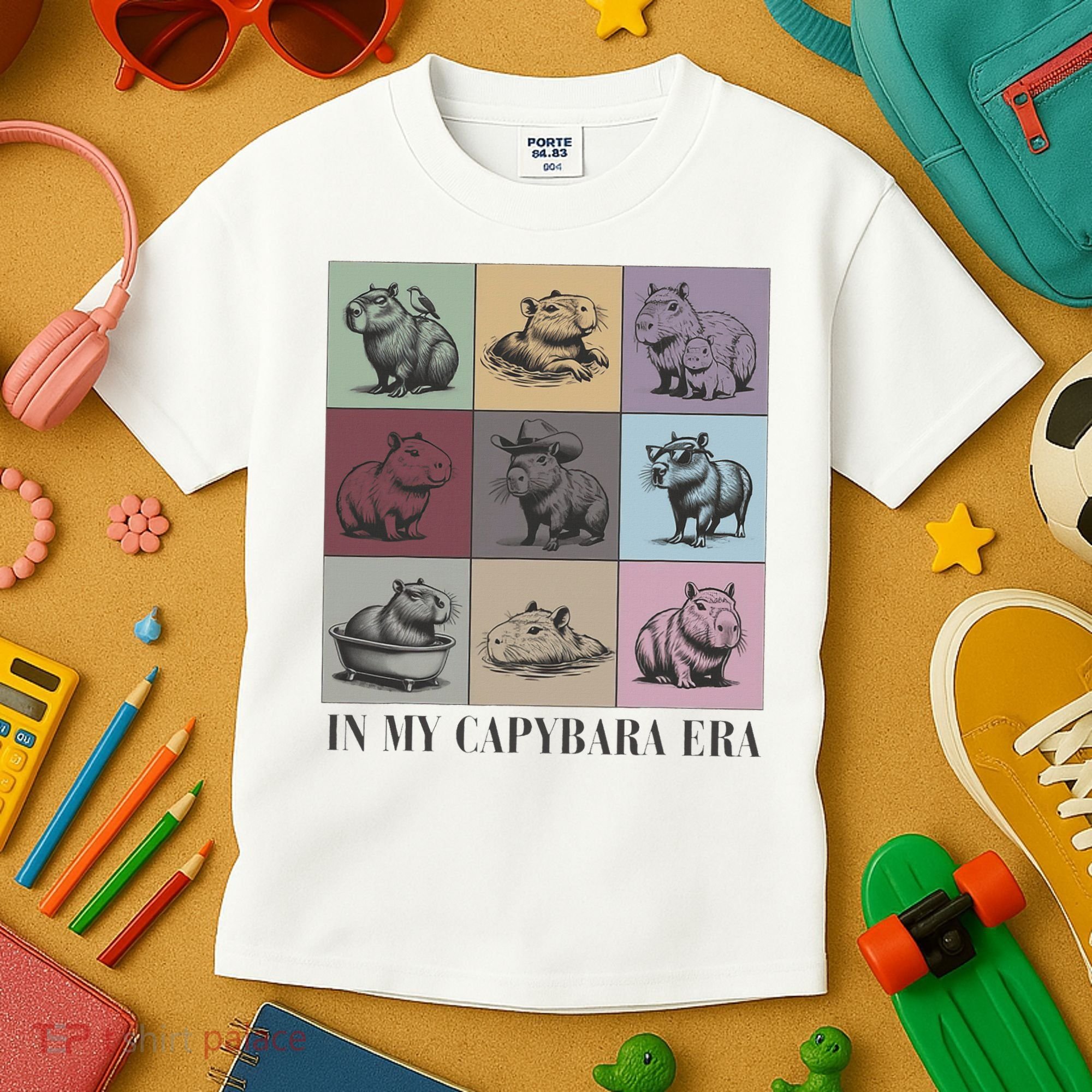 In My Capybara Era, Capybara Lover Gift Kids T-Shirt