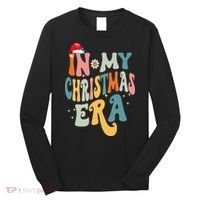 In My Christmas Era Groovy Matching Family Christmas Long Sleeve Shirt thumb 0
