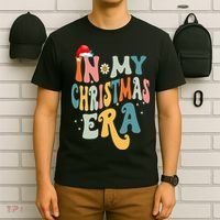 In My Christmas Era Groovy Matching Family Christmas T-Shirt thumb 6
