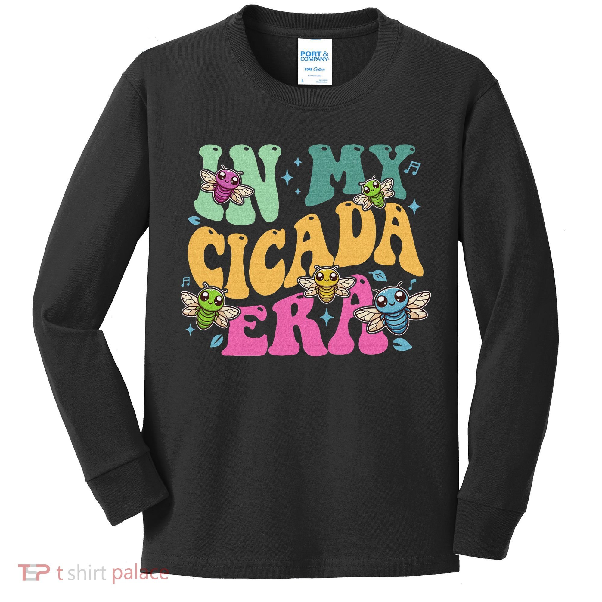 In My Cicada Era Summer 2024 Kids Long Sleeve Shirt