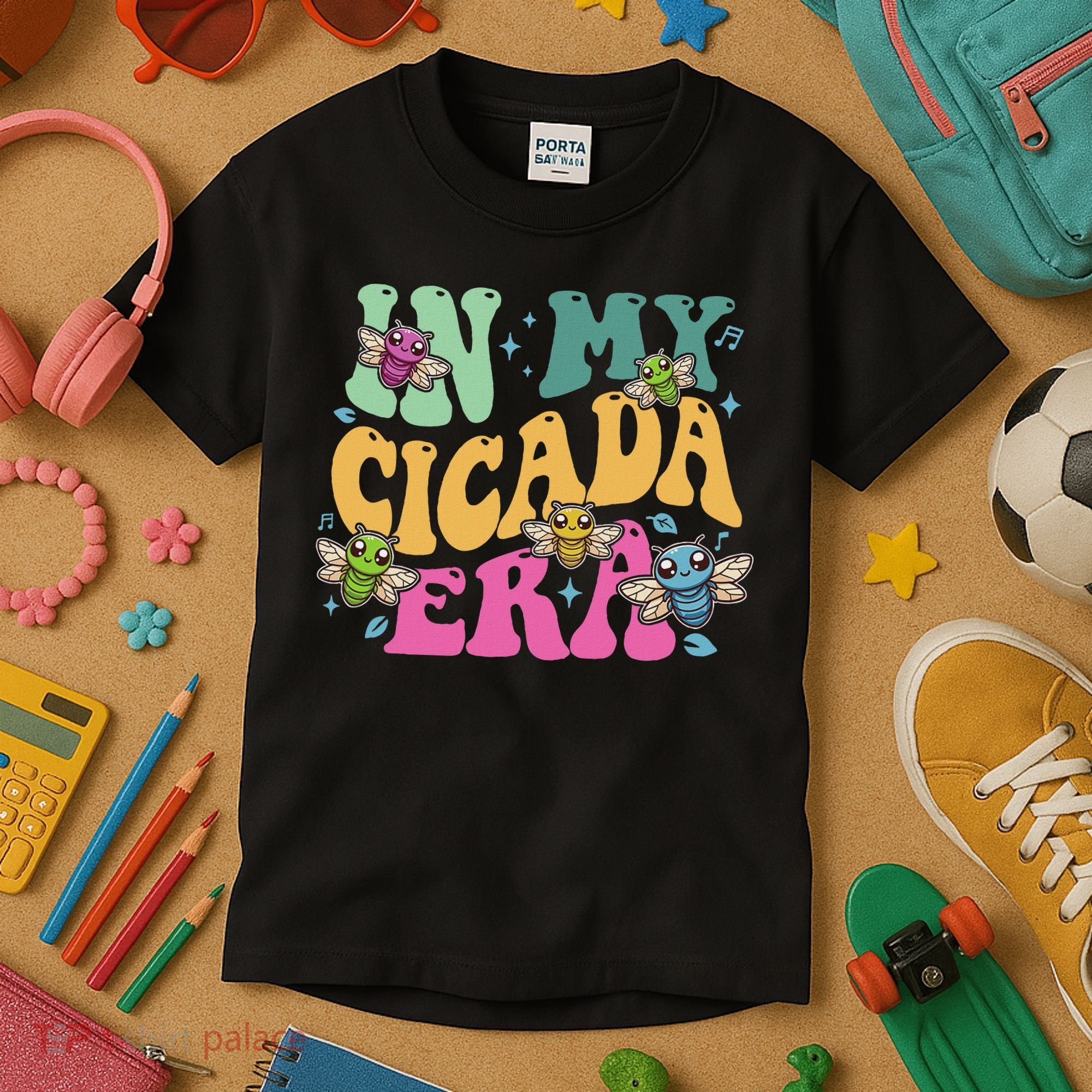 In My Cicada Era Summer 2024 Kids T-Shirt