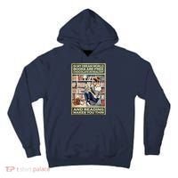 In My Dream World Books Are Free Chocolate Is Healthy And Reading Makes You Thin Tall Hoodie thumb 0