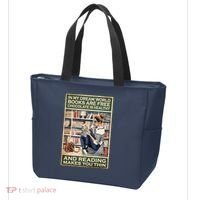 In My Dream World Books Are Free Chocolate Is Healthy And Reading Makes You Thin Tote Bag thumb 3