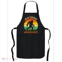 In My Defense I Was Left Unsupervised Gorilla Apron thumb 0
