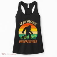 In My Defense I Was Left Unsupervised Gorilla Women's Tank Top thumb 0