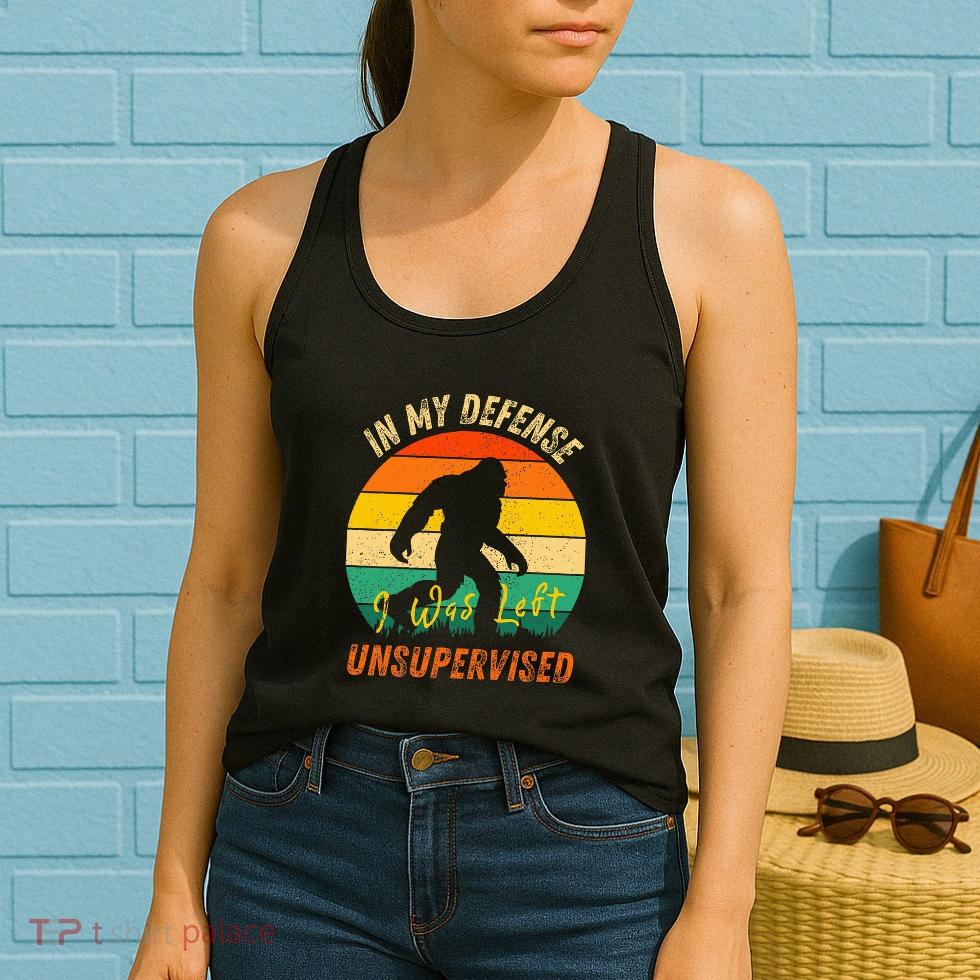 In My Defense I Was Left Unsupervised Gorilla Women's Tank Top