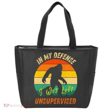 In My Defense I Was Left Unsupervised Gorilla Tote Bag