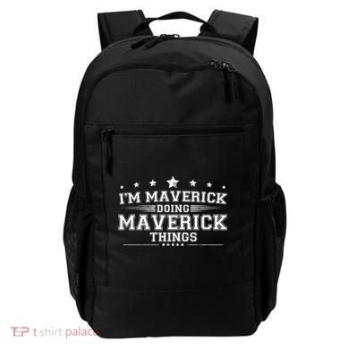 Im Maverick Doing Maverick Things Backpack