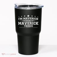 Im Maverick Doing Maverick Things Tumbler thumb 0