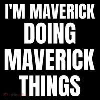 IM Maverick Doing Maverick Things Funny Birthday Gift Idea Women's Hoodie thumb 2