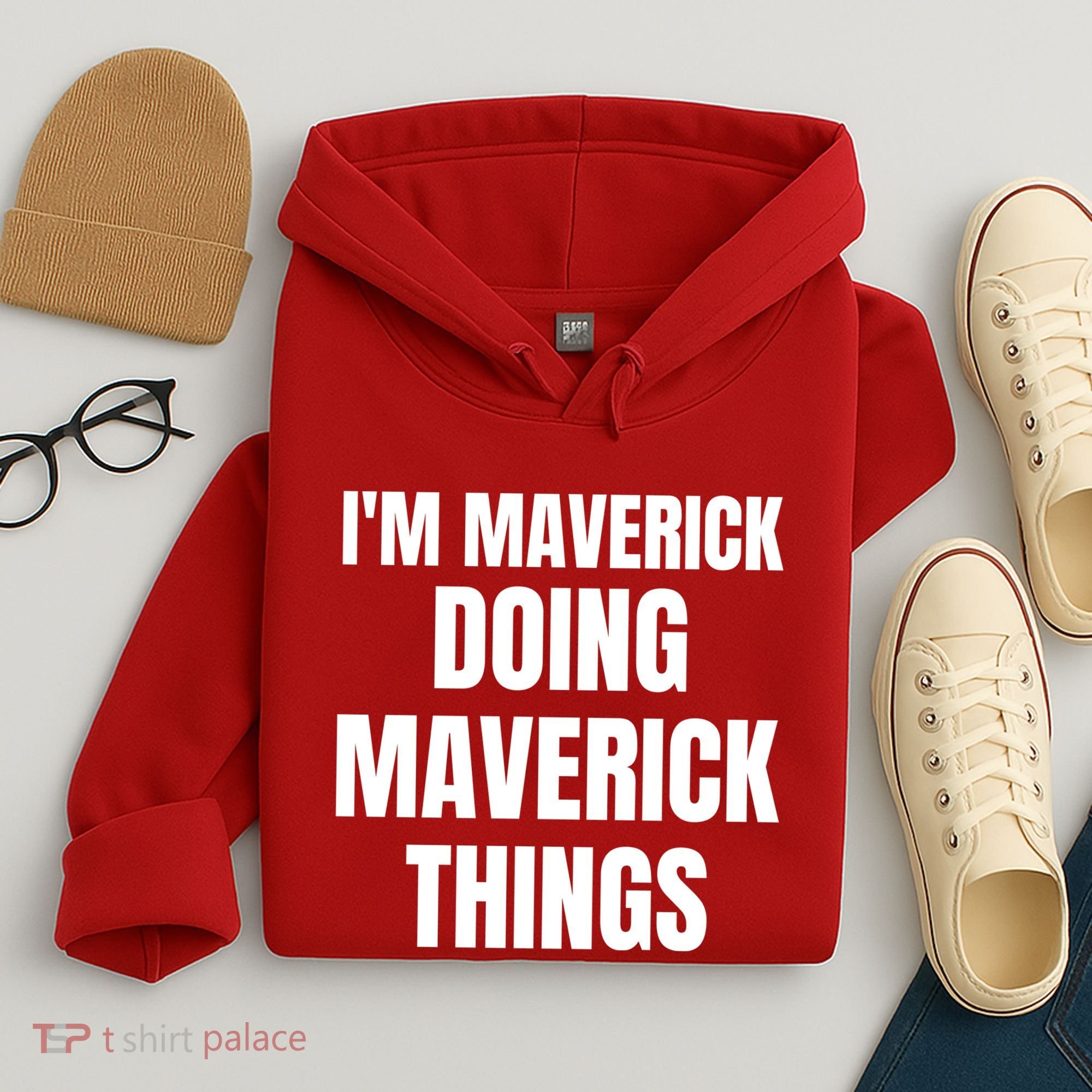 IM Maverick Doing Maverick Things Funny Birthday Gift Idea Hoodie