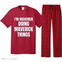 IM Maverick Doing Maverick Things Funny Birthday Gift Idea Pajama Set thumb 0