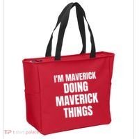 IM Maverick Doing Maverick Things Funny Birthday Gift Idea Tote Bag thumb 2