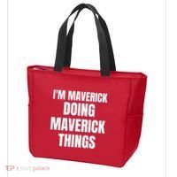 IM Maverick Doing Maverick Things Funny Birthday Gift Idea Tote Bag thumb 3