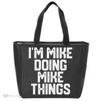 IM MIKE DOING MIKE THINGS Funny Fathers Day Gift Dad Tote Bag thumb 0