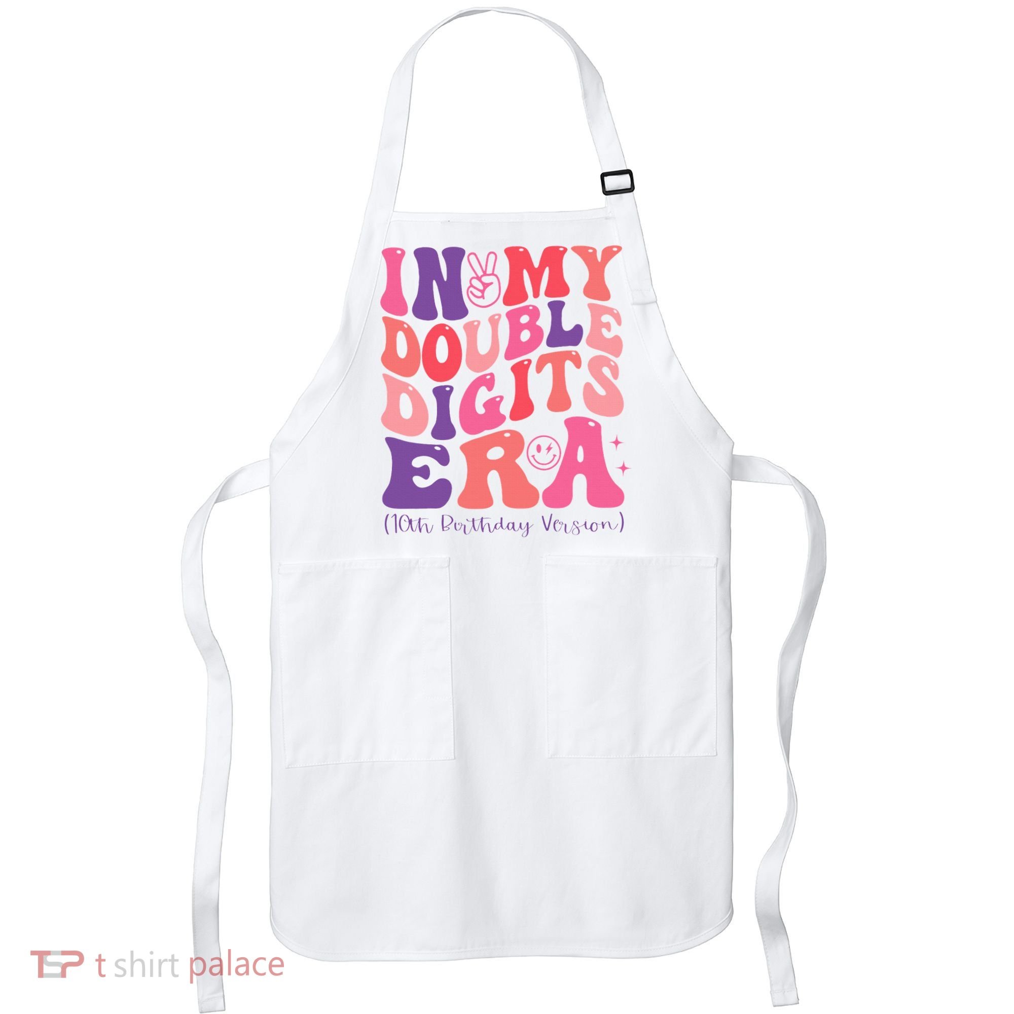 In My Double Digits Era 10th Birthday Apron