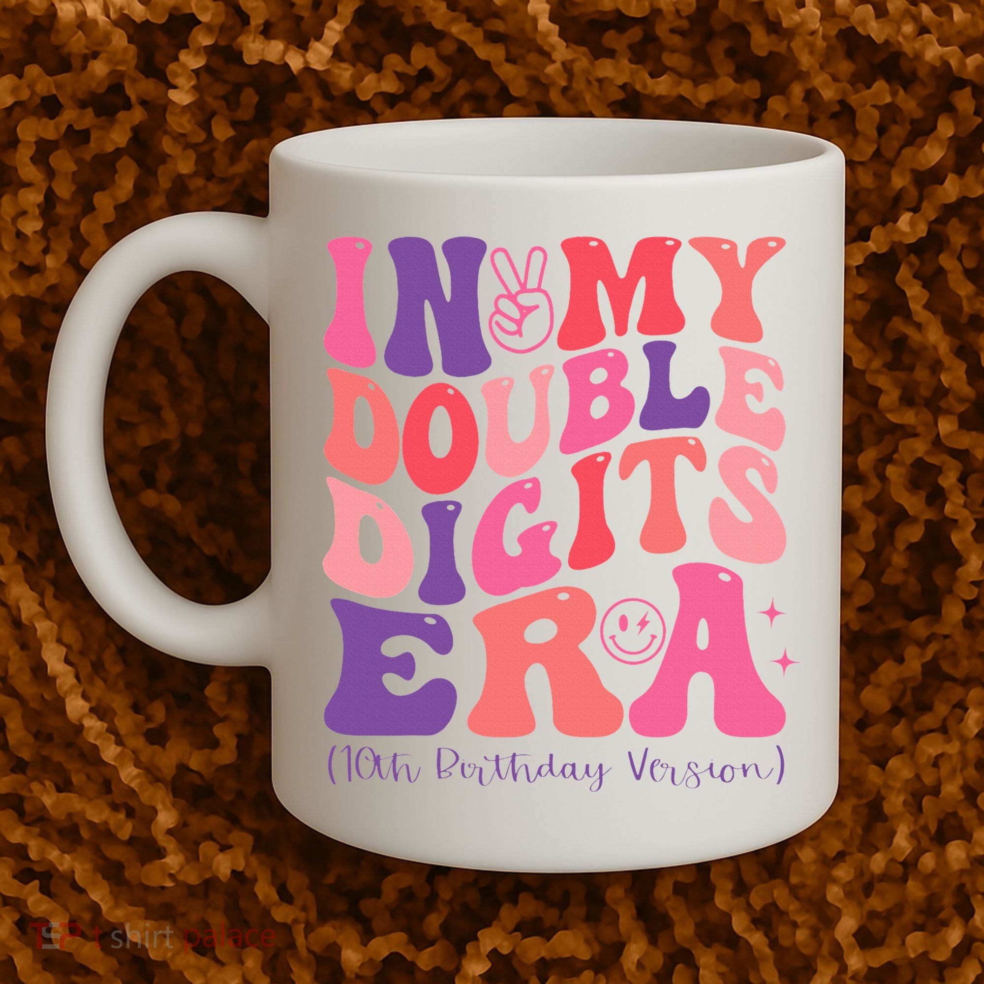 In My Double Digits Era 10th Birthday Coffee Mug