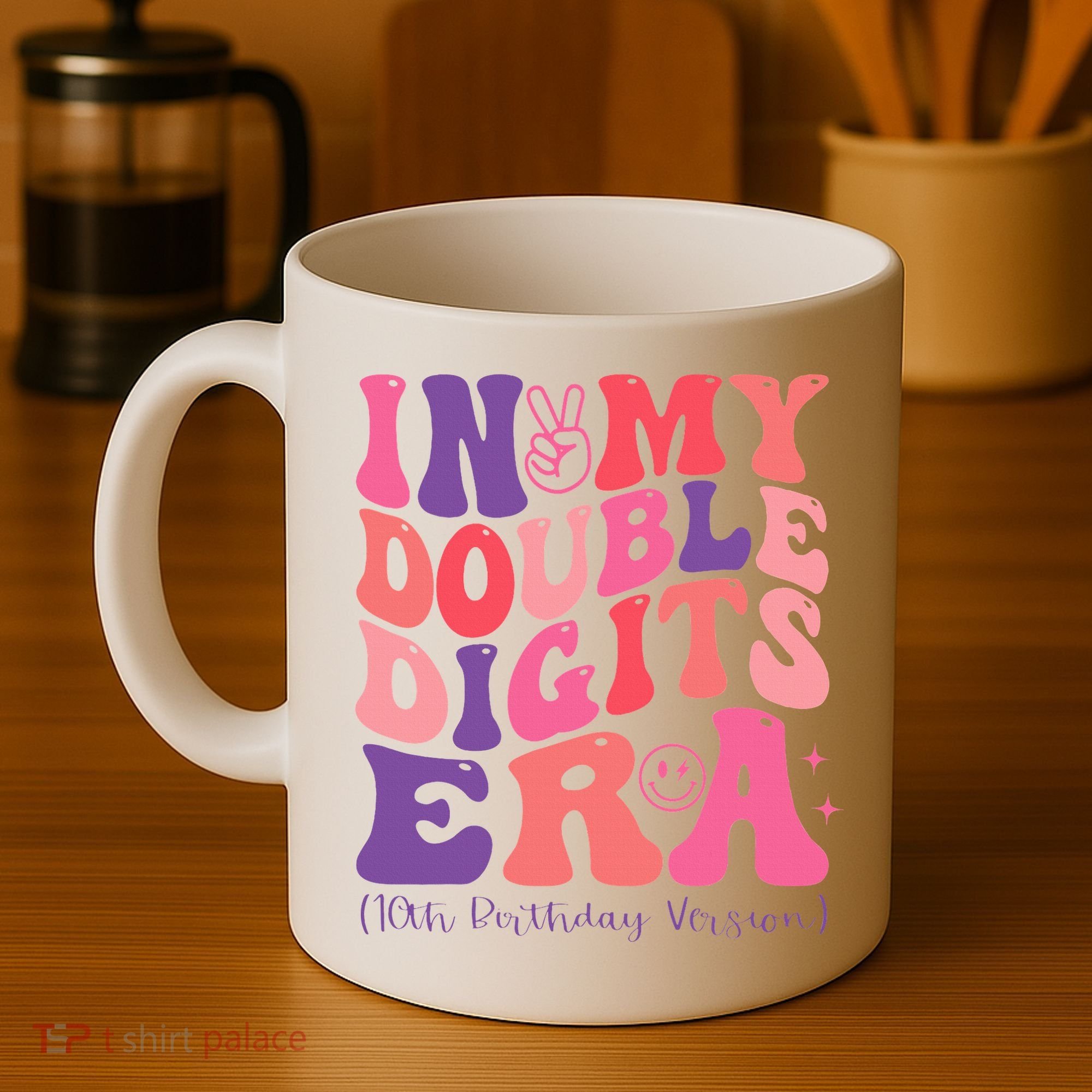 In My Double Digits Era 10th Birthday Coffee Mug