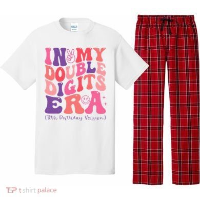 In My Double Digits Era 10th Birthday Pajama Set