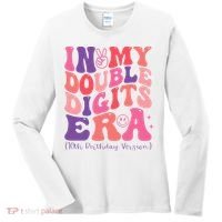 In My Double Digits Era 10th Birthday Women's Long Sleeve Shirt thumb 0