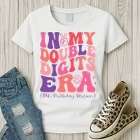 In My Double Digits Era 10th Birthday Women's T-Shirt thumb 3