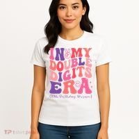 In My Double Digits Era 10th Birthday Women's T-Shirt thumb 4