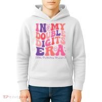 In My Double Digits Era 10th Birthday Kids Hoodie thumb 4