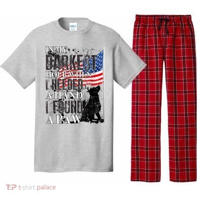 In My Darkest Hour I Reached For A Hand Found A Paw Pajama Set